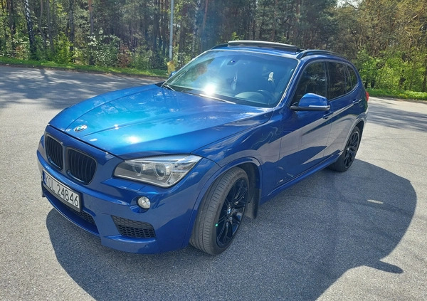 BMW X1 cena 56000 przebieg: 166000, rok produkcji 2013 z Olkusz małe 277